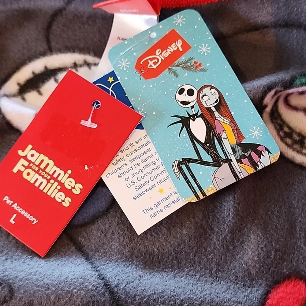 Nwt Disney doggie jammies jack‎ an sally
